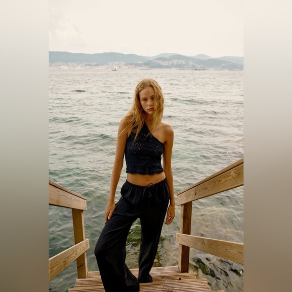 Zara Viscose Pants - Picture 1 of 14